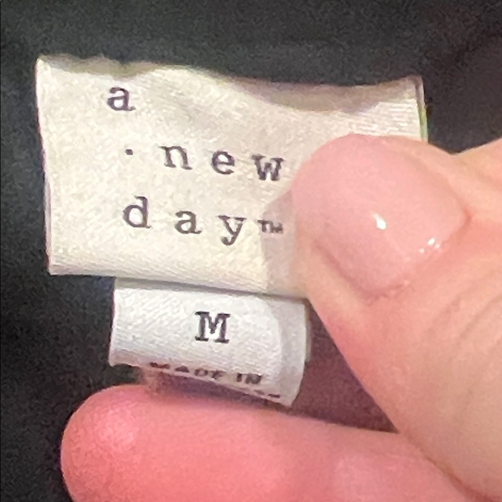 a new day Black Wide Leg Pants - Picture 2 of 10